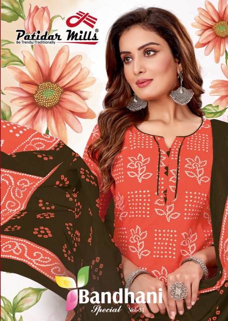 Patidar Bandhani Vol-31 Cotton Designer Patiyala Dress Material